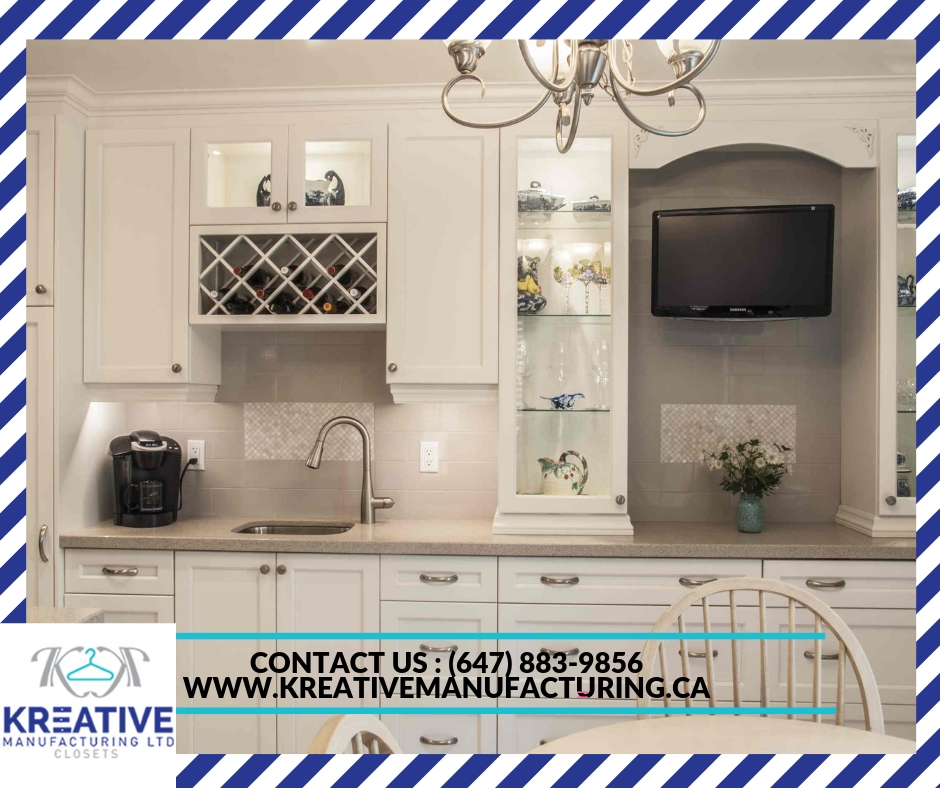 Custom Closets and Cabinet Maker in Brampton - Kreative Manufact | 13 Edvac Dr Unit #10-13, Brampton, ON L6S 5W6, Canada | Phone: (647) 883-9856