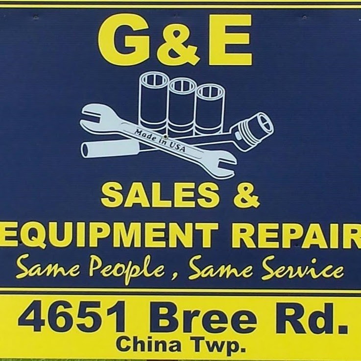 G & E Equipment Repair | 4651 Bree Rd, China Township, MI 48054, USA | Phone: (810) 326-1088