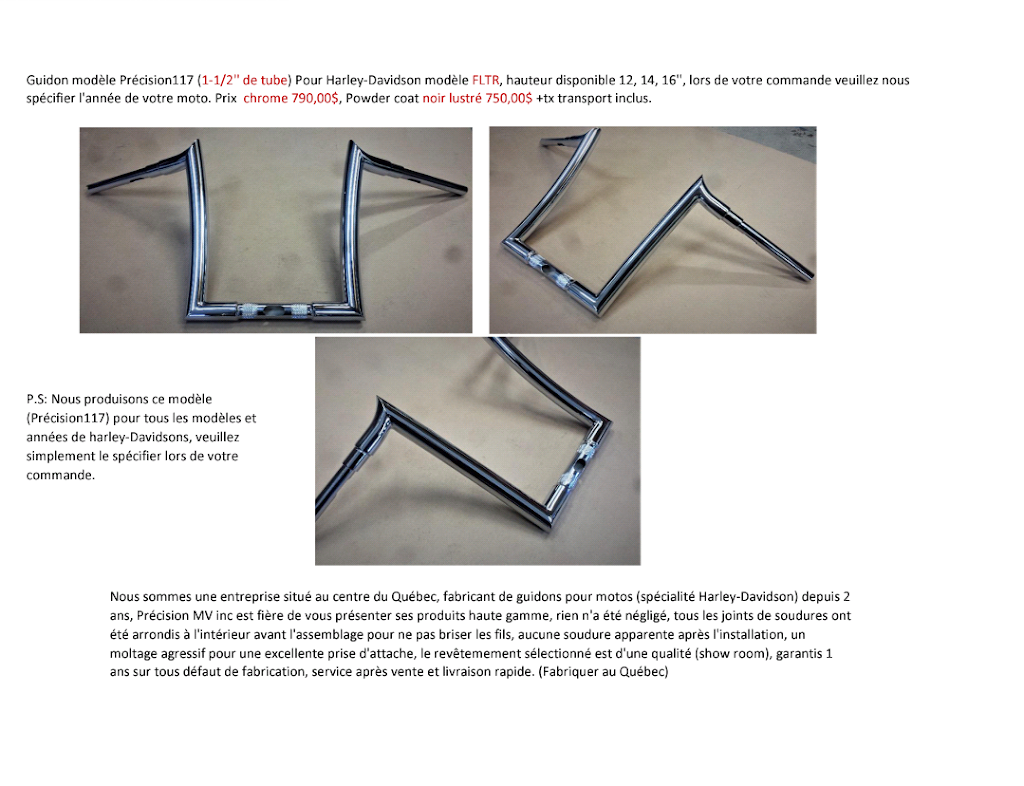 Précision MV inc. | 2720 QC-263, Sainte-Hélène-de-Chester, QC G0P 1H0, Canada | Phone: (819) 382-2223