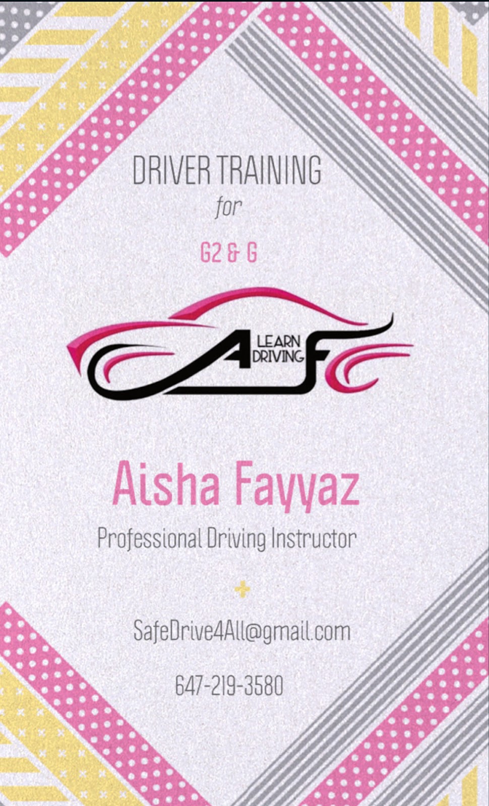 Female Driving Instructor In Mississauga and Brampton... | 75 Ready Ct, Brampton, ON L6Y 4T4, Canada | Phone: (647) 219-3580