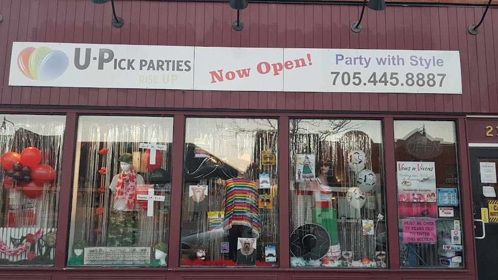 U-PICK PARTIES | 210 Hurontario St, Collingwood, ON L9Y 2M2, Canada | Phone: (705) 445-8887