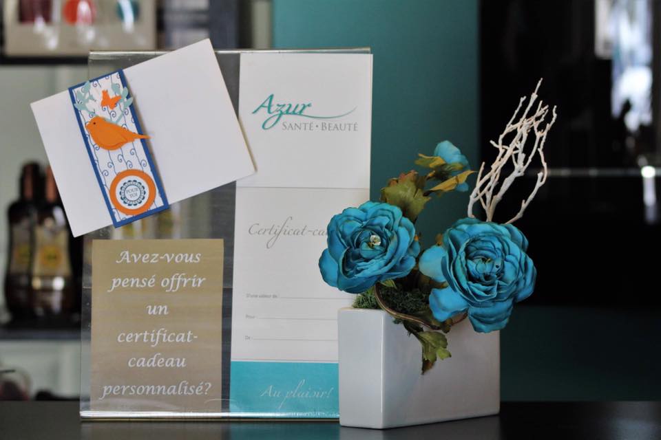 Azur Santé Beauté | 375A Boul Saint Joseph, Laurier-Station, QC G0S 1N0, Canada | Phone: (418) 999-5239