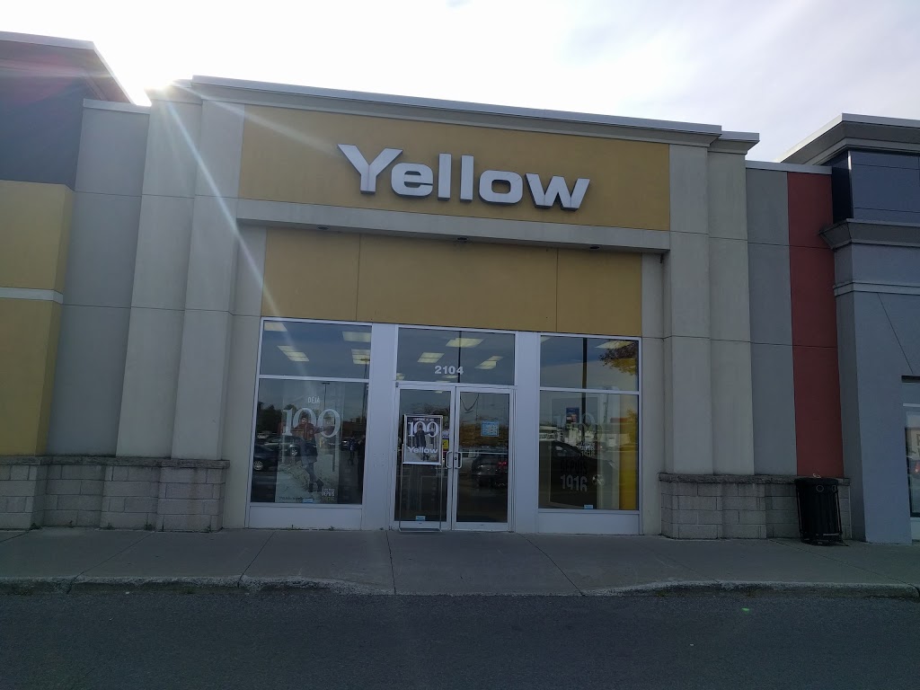 Yellow | 2104 Boulevard Monseigneur-Langlois, Salaberry-de-Valleyfield, QC J6S 5R1, Canada | Phone: (450) 373-2233