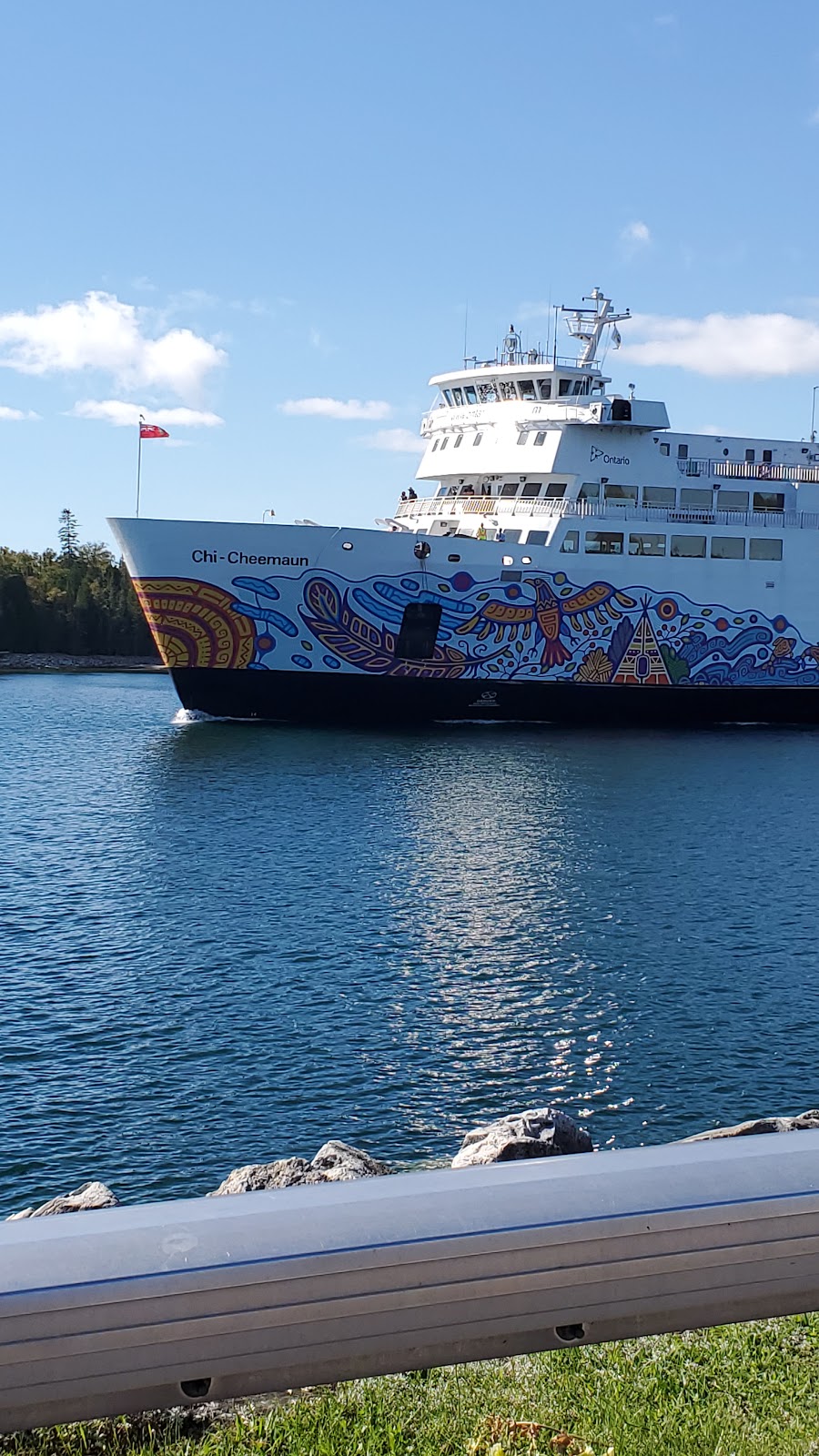 Chi Cheemaun Ferry - Tobermory Terminal | 8 Eliza St, Tobermory, ON N0H 2R0, Canada | Phone: (800) 265-3163