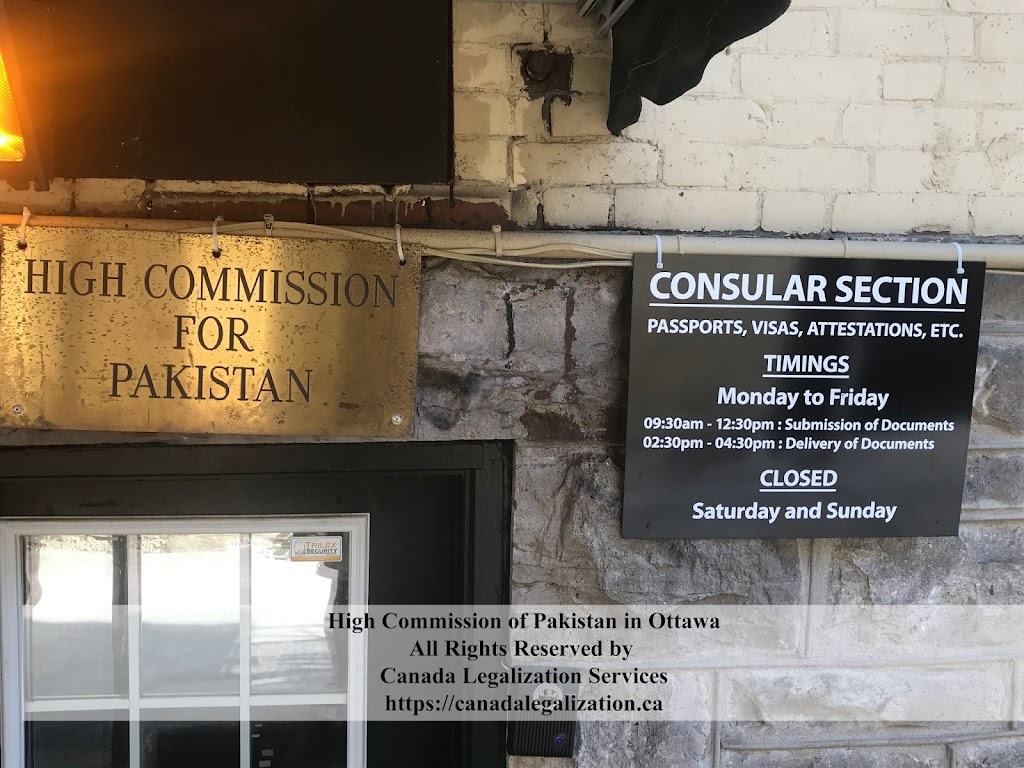 Pakistan High Commission | 10 Range Rd, Ottawa, ON K1N 8J3, Canada | Phone: (613) 238-7881