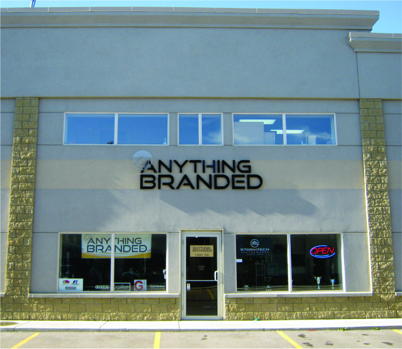 Anything Branded Inc. | 13041 156 St NW, Edmonton, AB T5V 0A2, Canada | Phone: (780) 732-5003