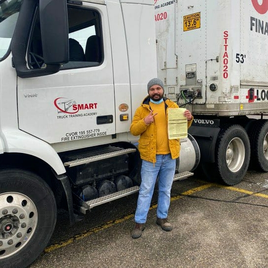 Smart Truck Training Academy Ltd | 824 Nebo Rd, Hannon, ON L0R 1P0, Canada | Phone: (647) 456-4040