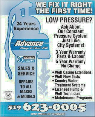 Advance Pump and Tank Ltd. | 32 Christopher Dr, Cambridge, ON N1R 4R4, Canada | Phone: (519) 623-0005