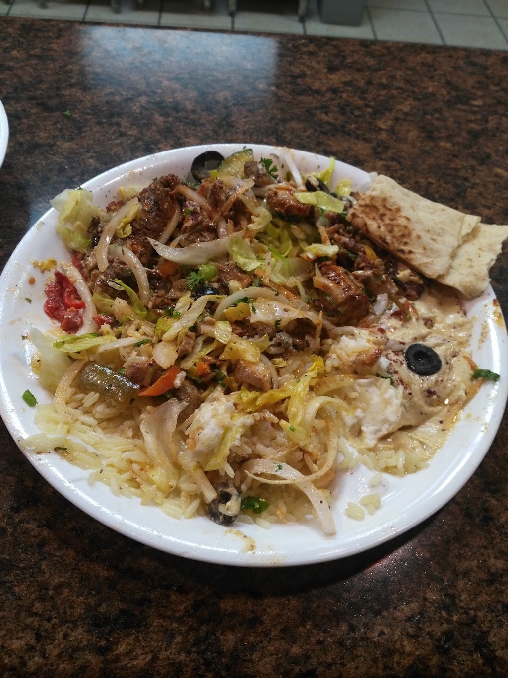 Oaza Shawarma Plus | 2645 Liruma Rd, Mississauga, ON L5K 1Y8, Canada | Phone: (905) 855-2222