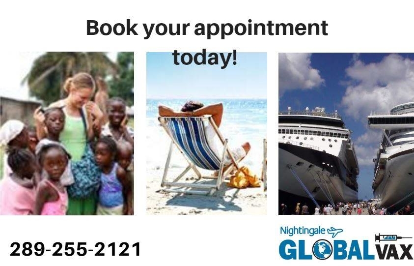 Nightingale GLOBAL VAX | 1005 Elgin St W, Cobourg, ON K9A 5J4, Canada | Phone: (289) 252-2121
