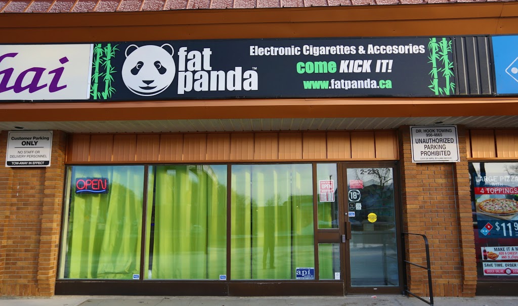 Fat Panda Vape Shop | 2-233 Regent Ave W, Winnipeg, MB R2C 1R3, Canada | Phone: (204) 416-8333