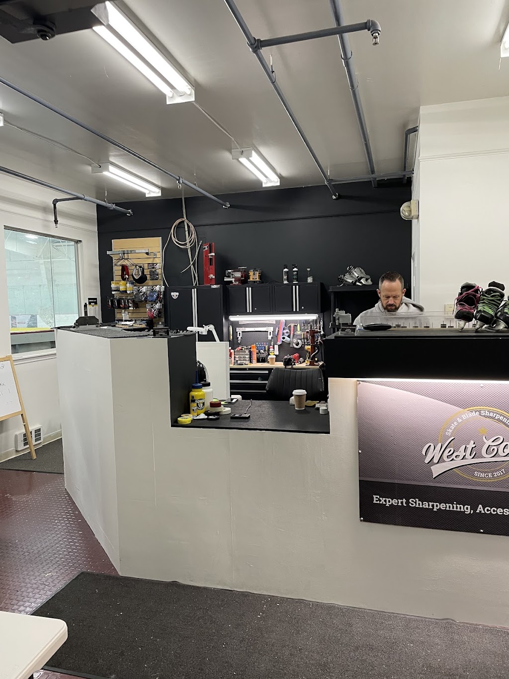 West Coast Skate & Blade Sharpening | 5700 Langley Bypass, Langley, BC V3A 8L7, Canada | Phone: (778) 808-8140