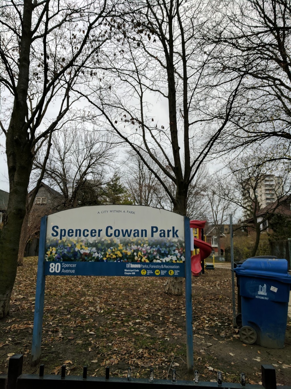 Spencer - Cowan Parkette | 80 Spencer Ave, Toronto, ON M6K 2J6, Canada | Phone: (416) 338-4386