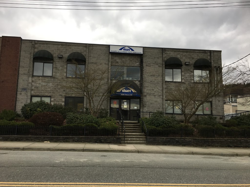 SHARE Family & Community Services | 2615 Clarke St, Port Moody, BC V3H 1Z4, Canada | Phone: (604) 936-3900