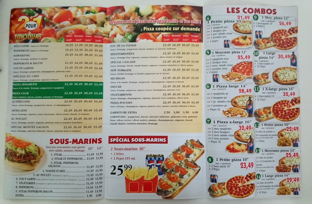 Restaurant Cascade | 1701 Rang des Chutes, Sainte-Ursule, QC J0K 3M0, Canada | Phone: (819) 228-2727