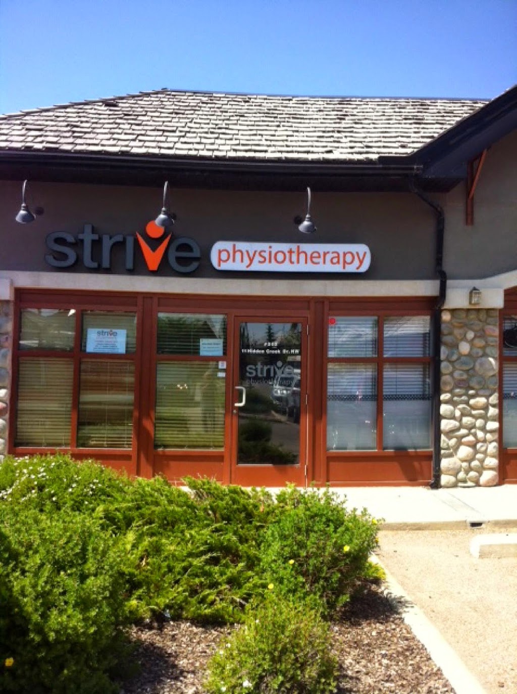 Strive Physiotherapy | 11 Hidden Creek Dr NW #202, Calgary, AB T3A 6K6, Canada | Phone: (403) 264-4461