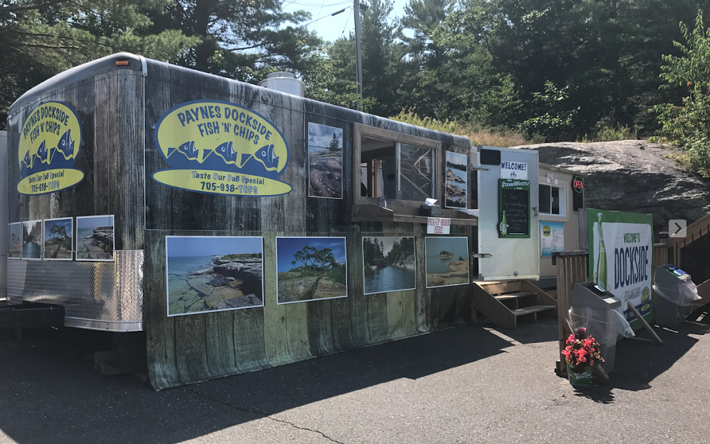 Paynes Dockside Fish n Chips | 31 ON-644, Pointe au Baril, ON P0G 1K0, Canada | Phone: (705) 938-8677