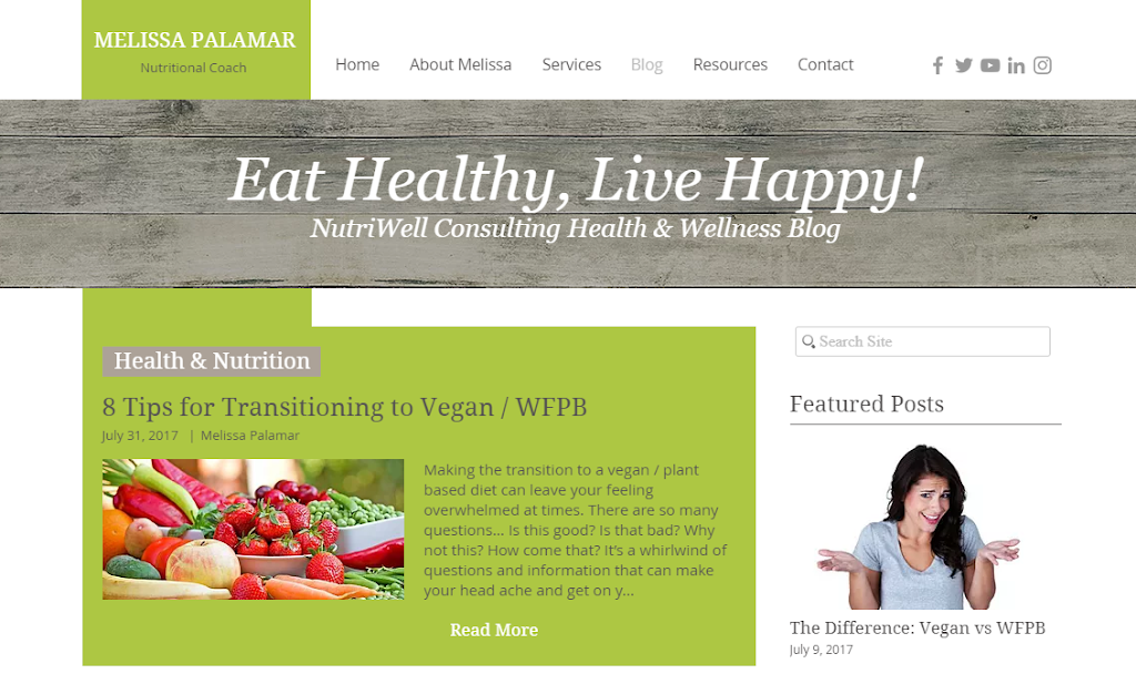 NutriWell Consulting | 2733C Innes Rd, Gloucester, ON K1B 3J7, Canada | Phone: (343) 540-8622
