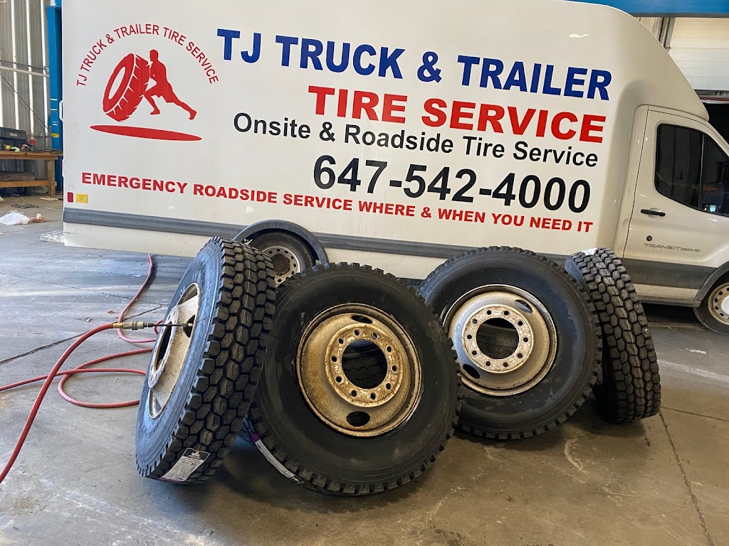 T J truck&trailer tire service | 485037 Sweaburg Rd, Woodstock, ON N4S 7V6, Canada | Phone: (647) 542-4000