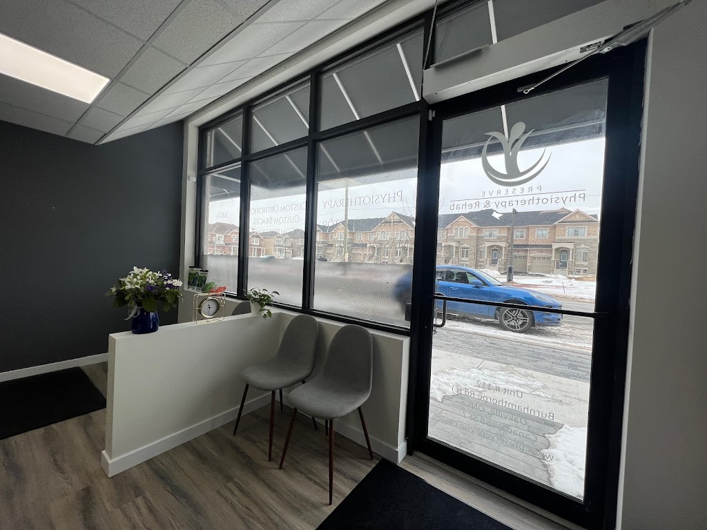 Preserve Physio & Rehab | 112 Burnhamthorpe Rd E, Oakville, ON L6H 0X8, Canada | Phone: (905) 257-9595