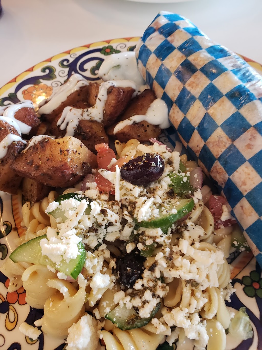 Urban Greek | 270 Baseline Rd #182, Sherwood Park, AB T8H 1R4, Canada | Phone: (780) 965-9965