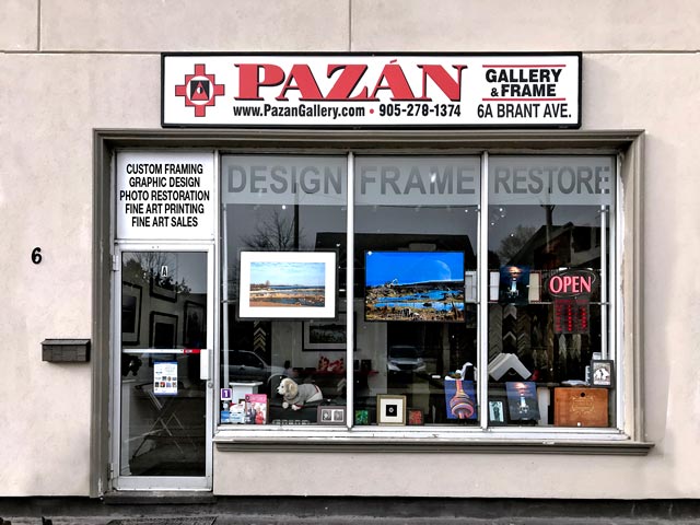 Pazan Gallery | 6A Brant Avenue, Mississauga, ON L5H 3N8, Canada | Phone: (905) 278-1374