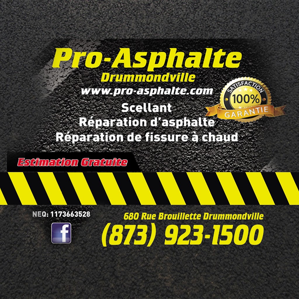 Pro-Asphalte | 680 Rue Brouillette, Saint-Nicéphore, QC J2A 1T1, Canada | Phone: (873) 923-1500