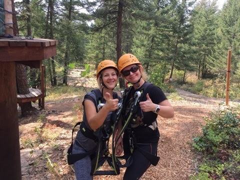 Oyama Zipline Adventure Park | 5617 Oyama Lake Rd, Lake Country, BC V4V 2C9, Canada | Phone: (250) 548-4129