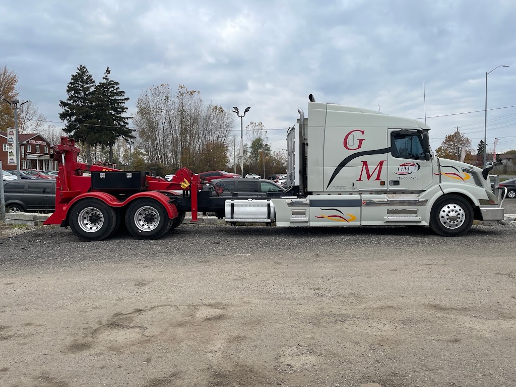 GM Towing Service | 75 Shamrock Rd, London, ON N6E 2X9, Canada | Phone: (519) 668-5252
