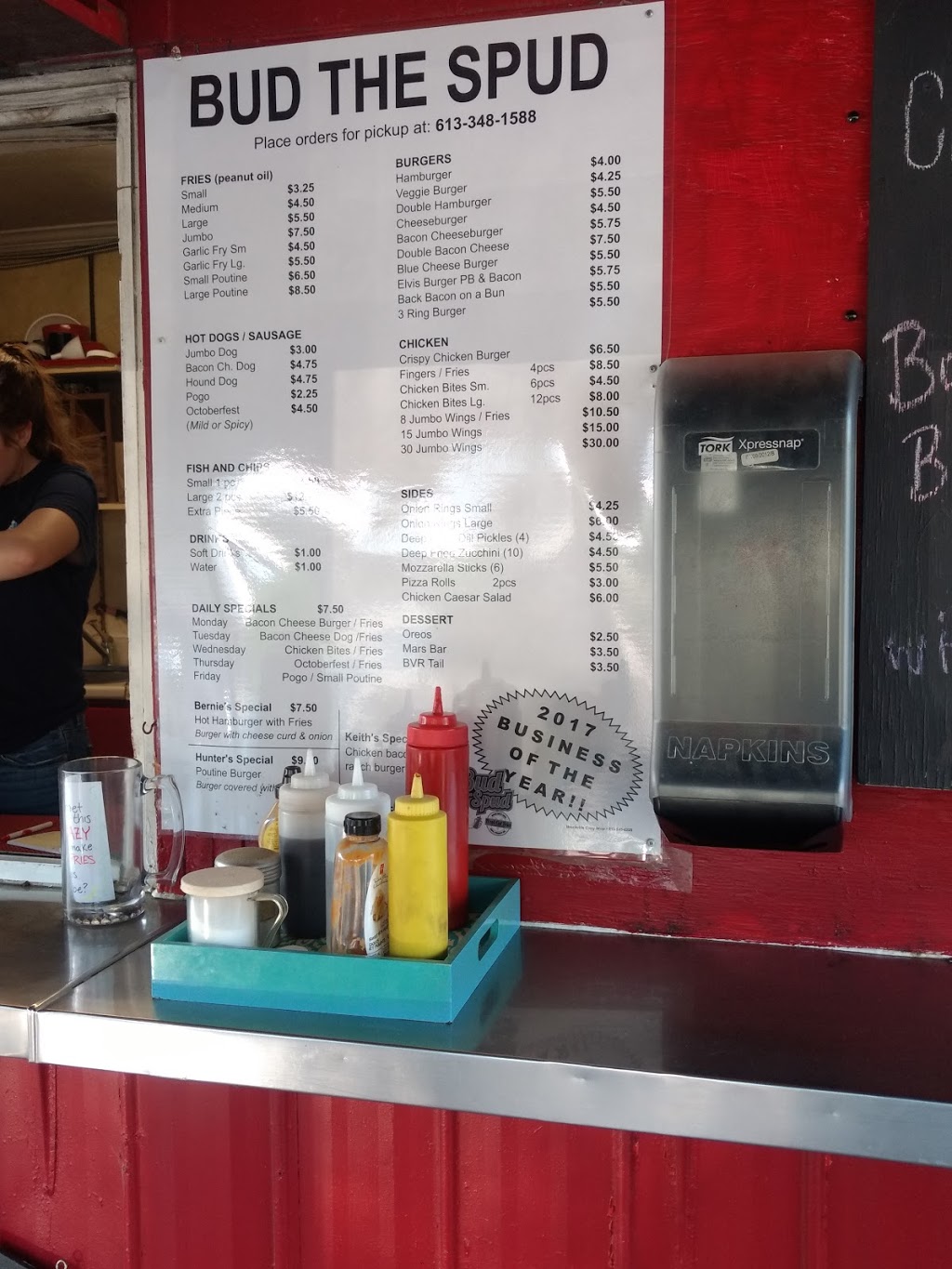 Bud the Spud Maitland | 1282 County Rd 2, Brockville, ON K6V 7E4, Canada | Phone: (613) 348-1588