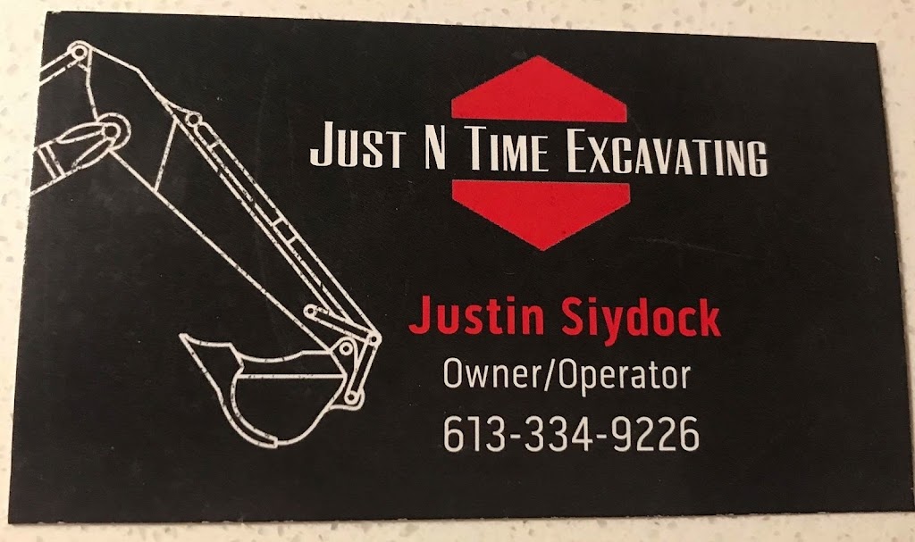 Just N Time Excavating | 513 Cross Country Rd Rr 5, Bancroft, ON K0L 1C0, Canada | Phone: (613) 334-9226