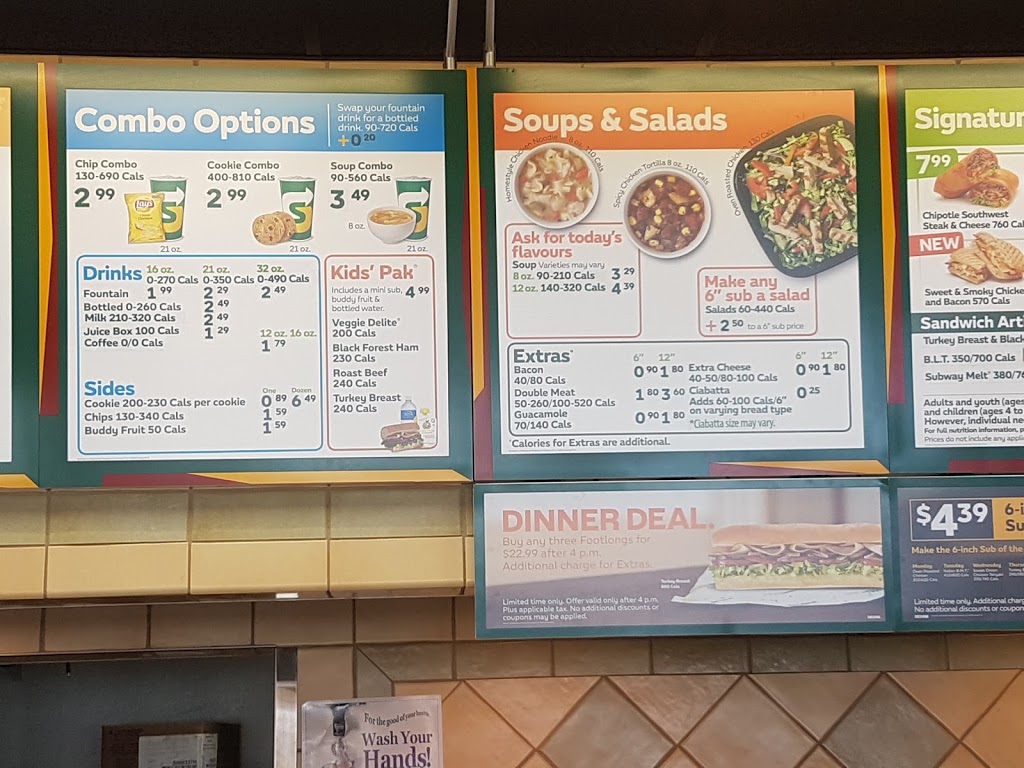 Subway | 1283 Commissioners Rd W, London, ON N6K 1C9, Canada | Phone: (519) 601-7744