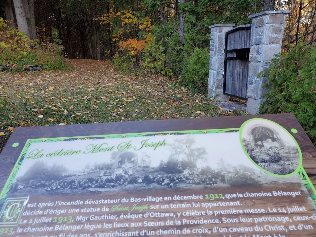 La cèdrière Le Mont Saint-Joseph | 26-2 Rue de la Grotte, Saint-André-Avellin, QC J0V 1W0, Canada