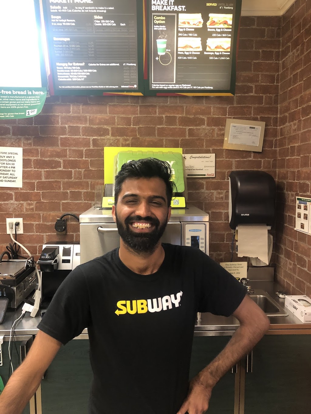 Subway | 1888 OConnor Dr, North York, ON M4A 1W7, Canada | Phone: (416) 285-5500