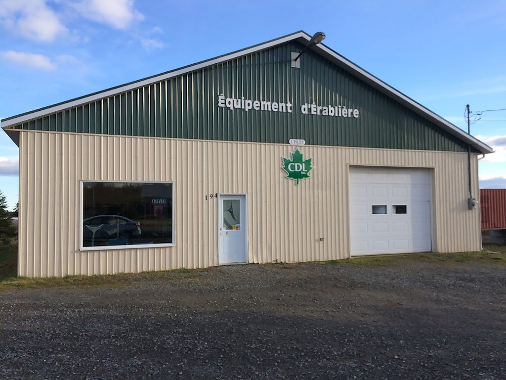 Equipements DErabliere CDL | 194 QC-204, Saint-Adalbert, QC G0R 2M0, Canada | Phone: (418) 356-5153