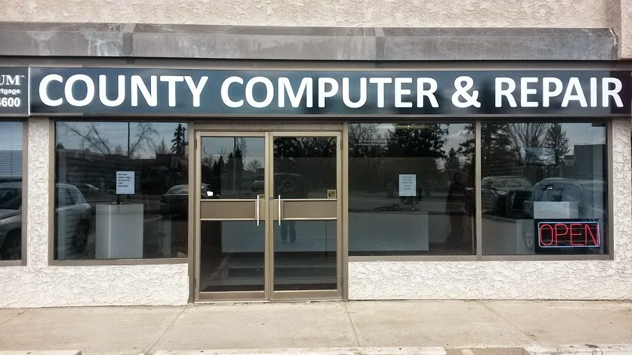 County Computer & Repair | 4608 50 Ave, Gibbons, AB T0A 1N0, Canada | Phone: (780) 578-6494
