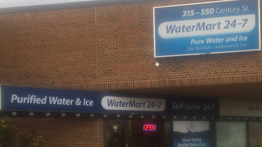 WaterMart 24-7 | 315-550 Century St, Winnipeg, MB R3H 0Y1, Canada | Phone: (204) 784-4420