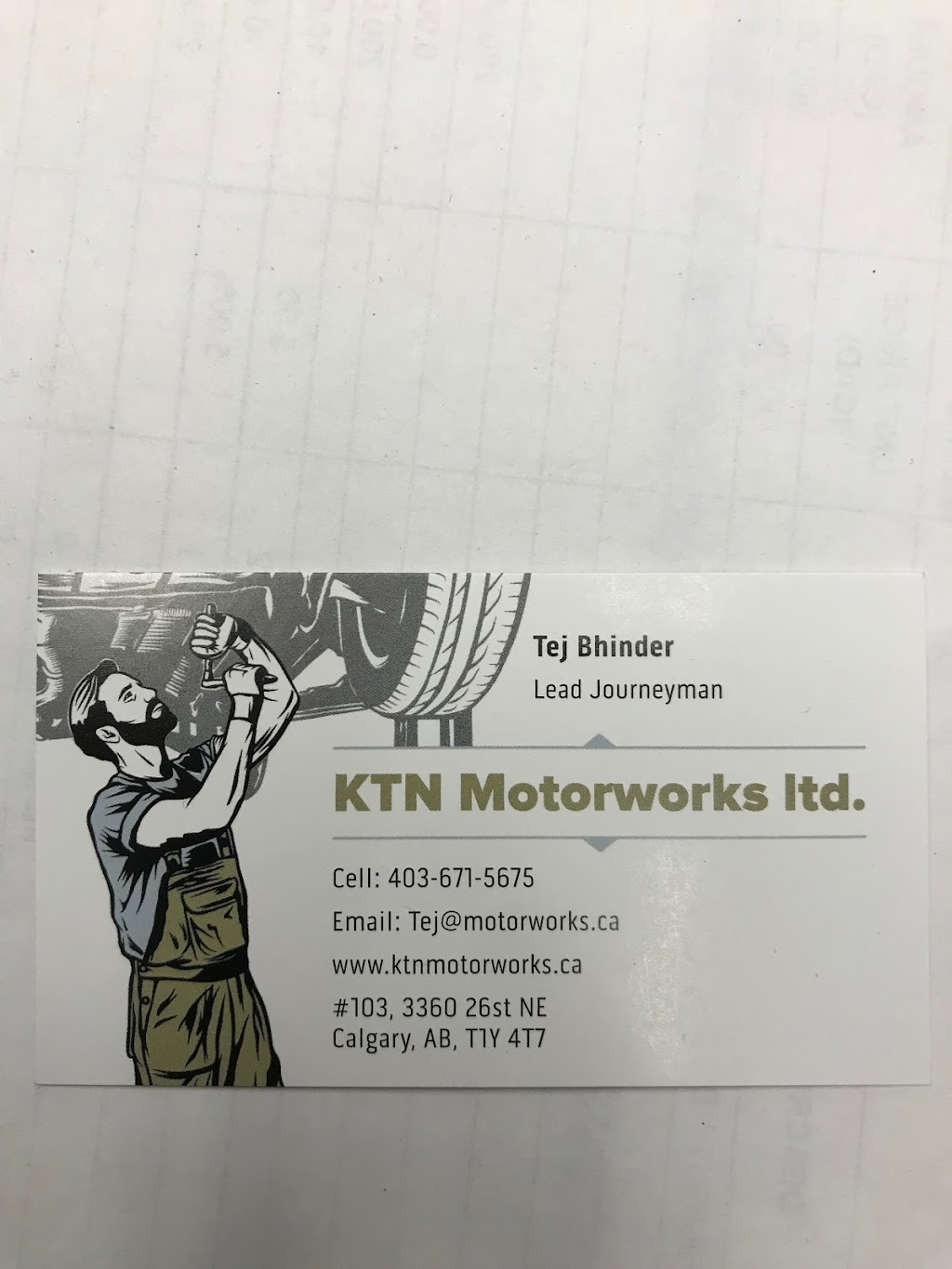 KTN Motorworks LTD. | 3360 26 St NE, Calgary, AB T1Y 4T7, Canada | Phone: (403) 671-5675