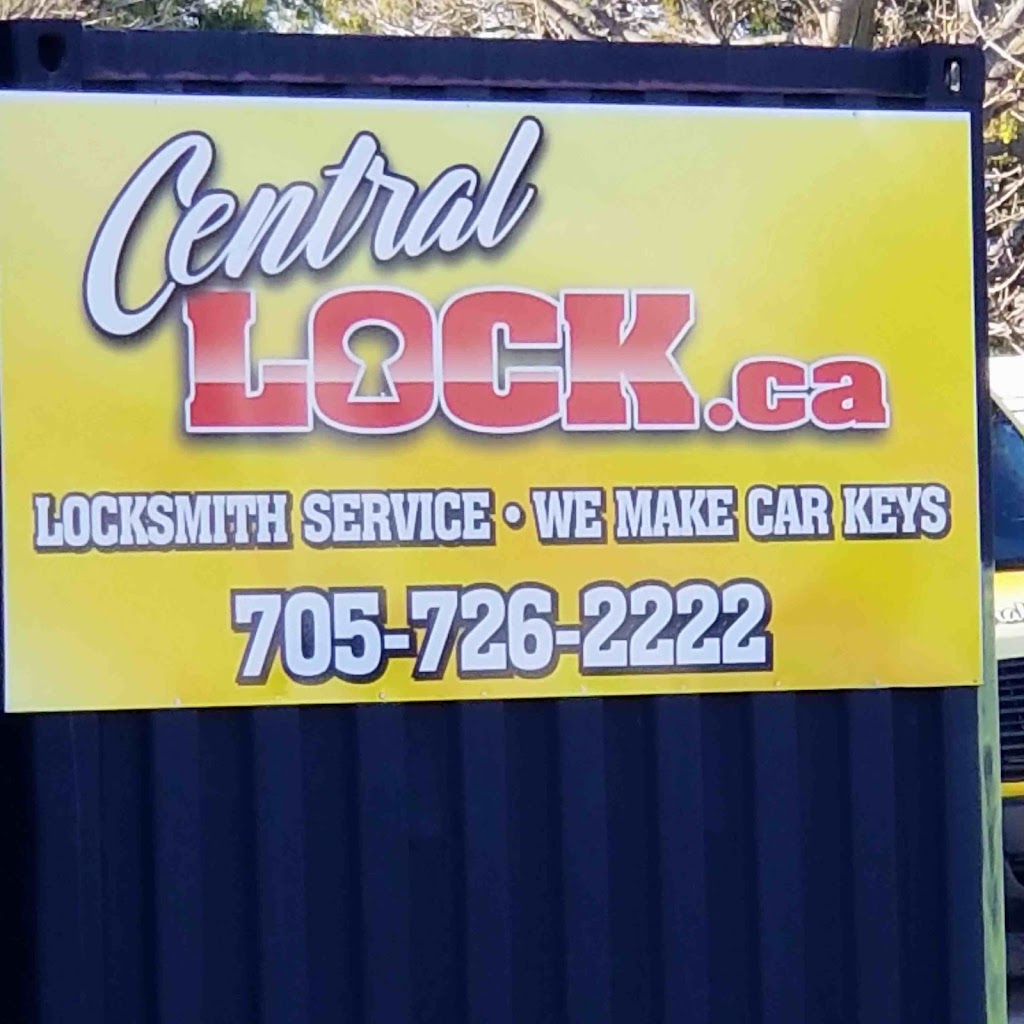 Central Lock and Key | Store front, 85 Brock St unit 7, Barrie, ON L4N 5E4, Canada | Phone: (705) 730-5625