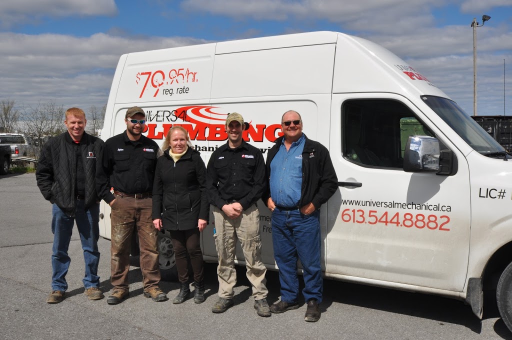 Universal Mechanical | 60 Rigney St, Kingston, ON K7K 6Z2, Canada | Phone: (613) 544-8882