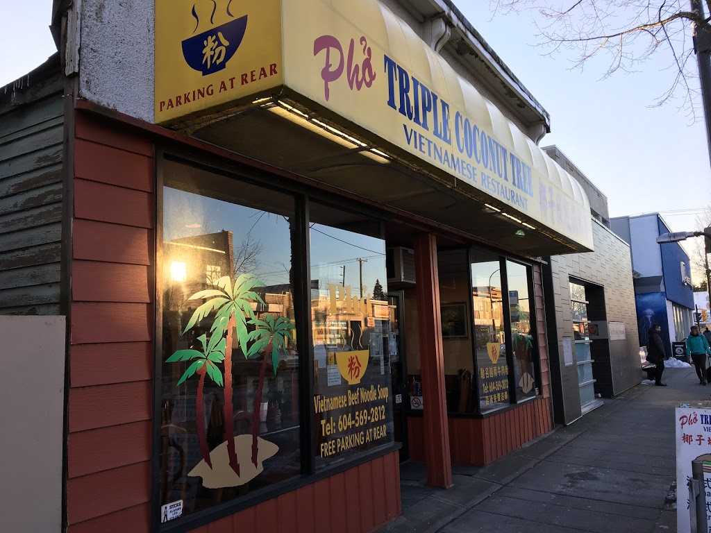 Triple Coconut Tree Pho Restaurant | 4124 Hastings St, Burnaby, BC V5C 2J3, Canada | Phone: (604) 569-2812