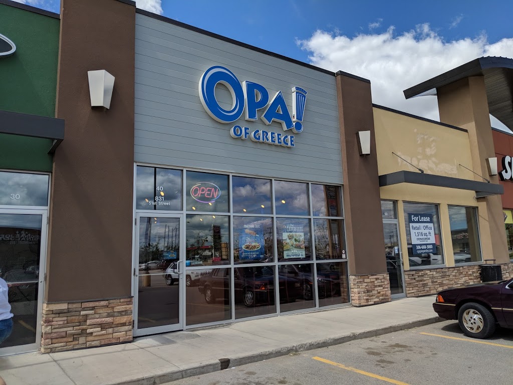 OPA! of Greece Millar Crossing | 831 51st St, Saskatoon, SK S7K 5C6, Canada | Phone: (306) 954-7734