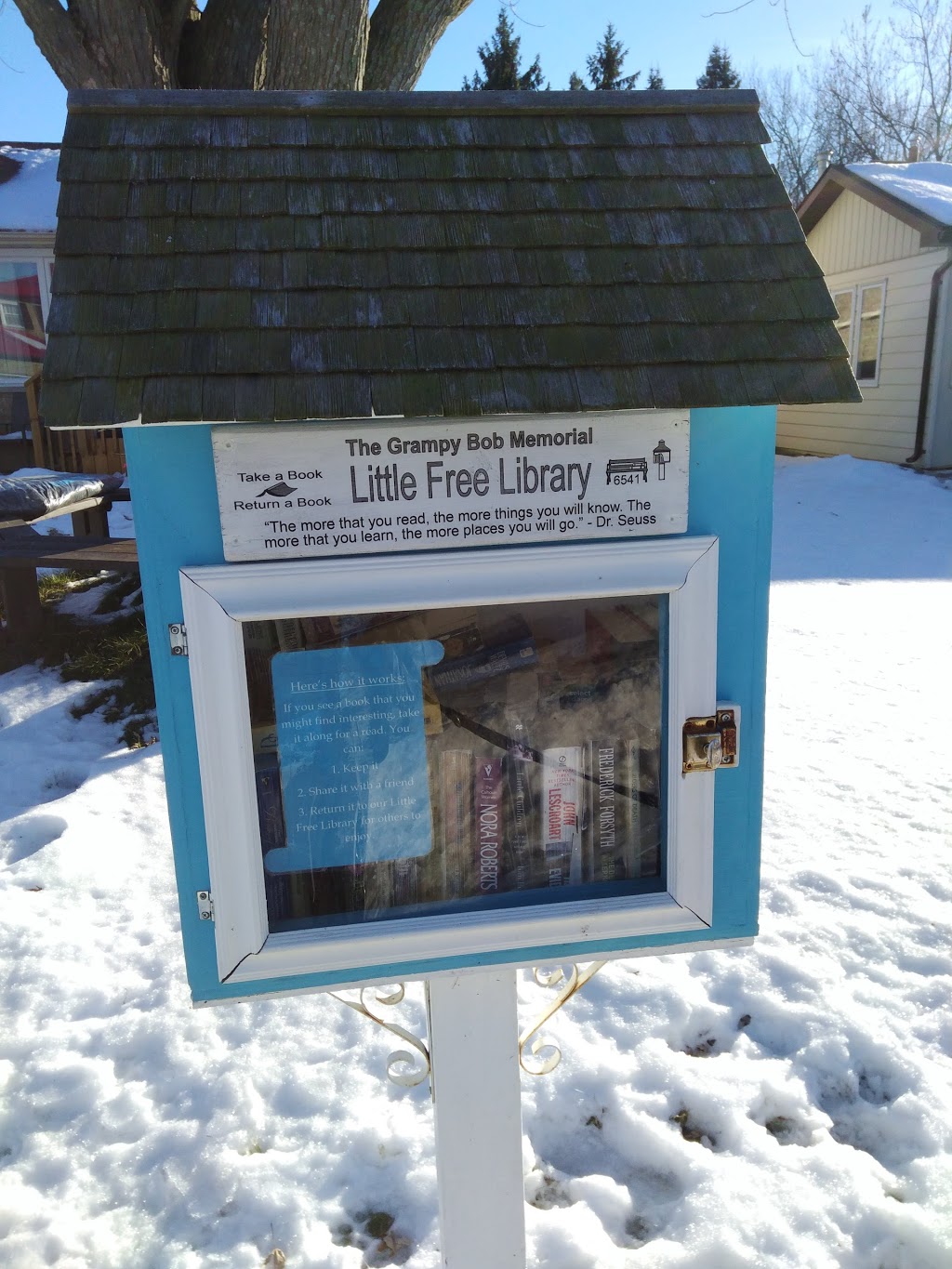 The Grampy Bob Memorial Free Livrary | library | 222 Church St, Napanee, ON K7R 1C7, Canada
