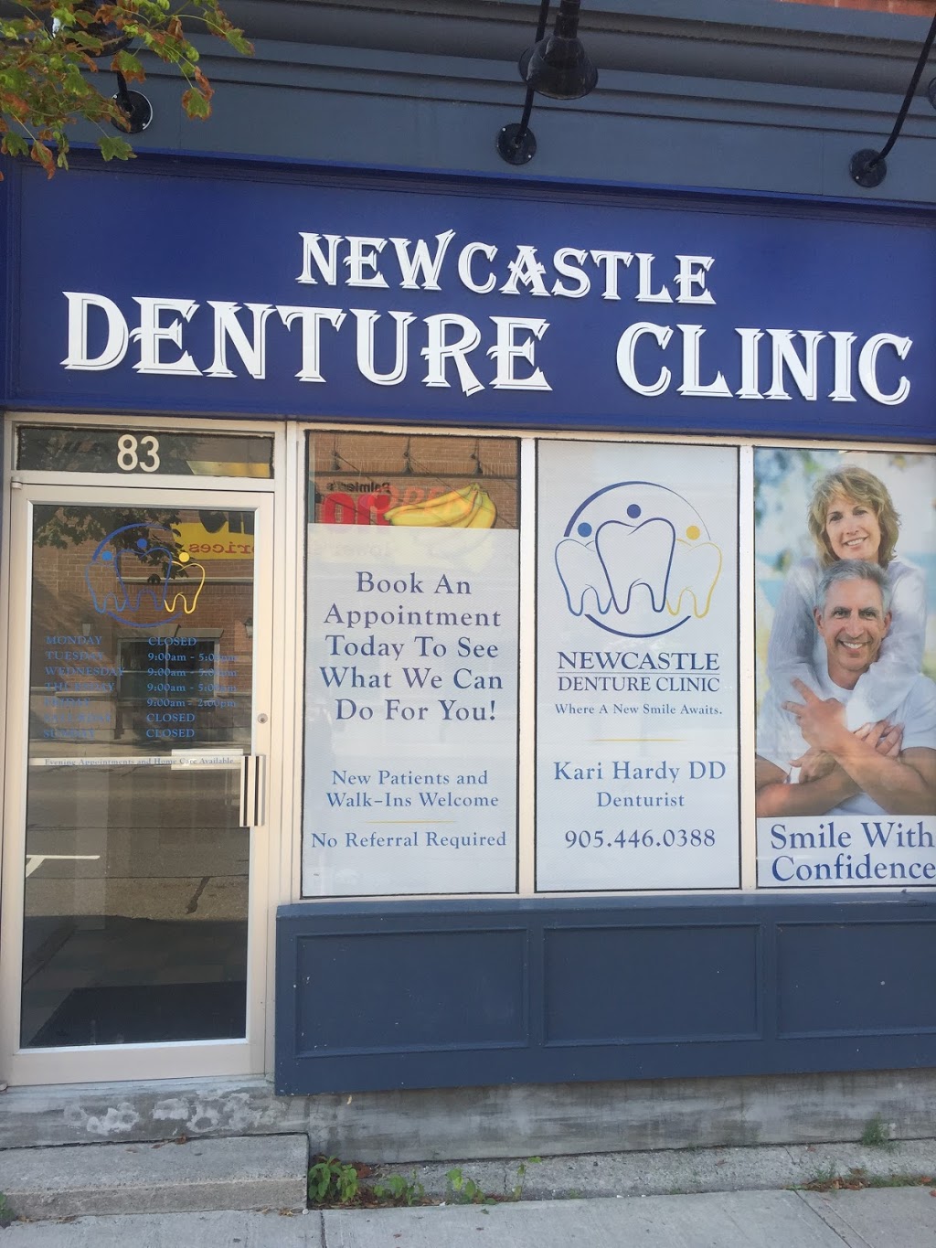 Newcastle Denture Clinic | 83 King Ave W, Newcastle, ON L1B 1L2, Canada | Phone: (905) 446-0388