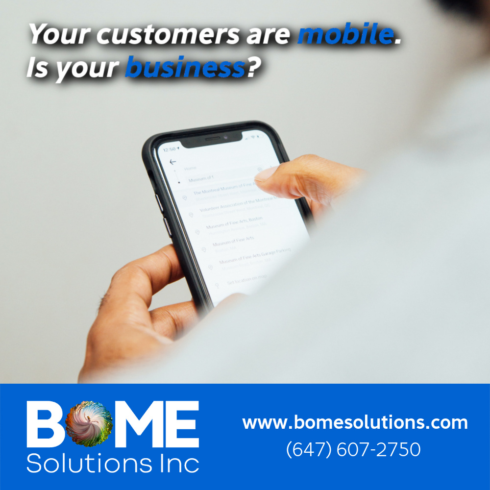 BOME SOLUTIONS INC | 20 Masters Dr, Barrie, ON L4M 6W4, Canada | Phone: (647) 607-2750