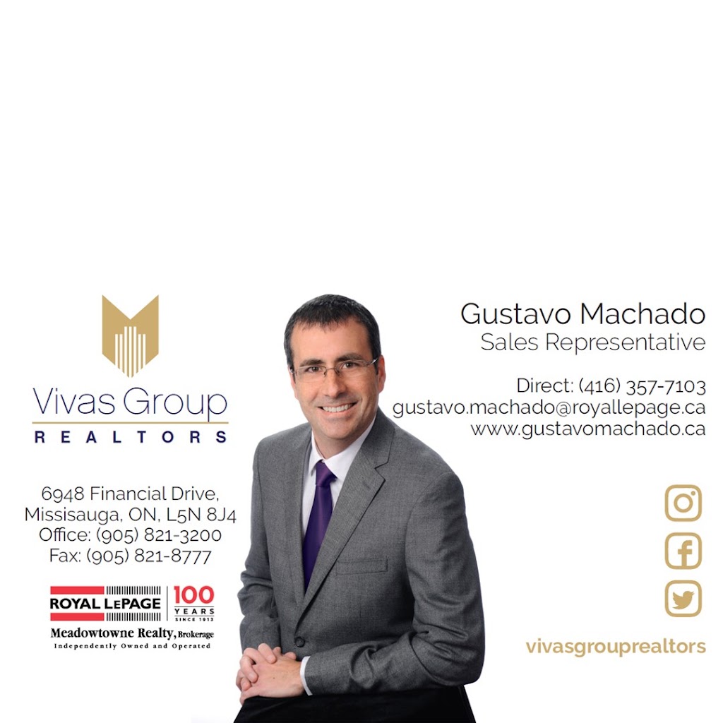 Gustavo Machado | real estate agency | 6948 Financial Dr, Mississauga, ON L5N 8J4, Canada | 4163577103 OR +1 416-357-7103
