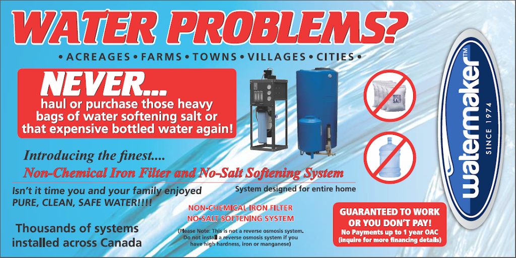 Watermaker Orangeville | 121 First St, Orangeville, ON L9W 3J8, Canada | Phone: (519) 942-4514