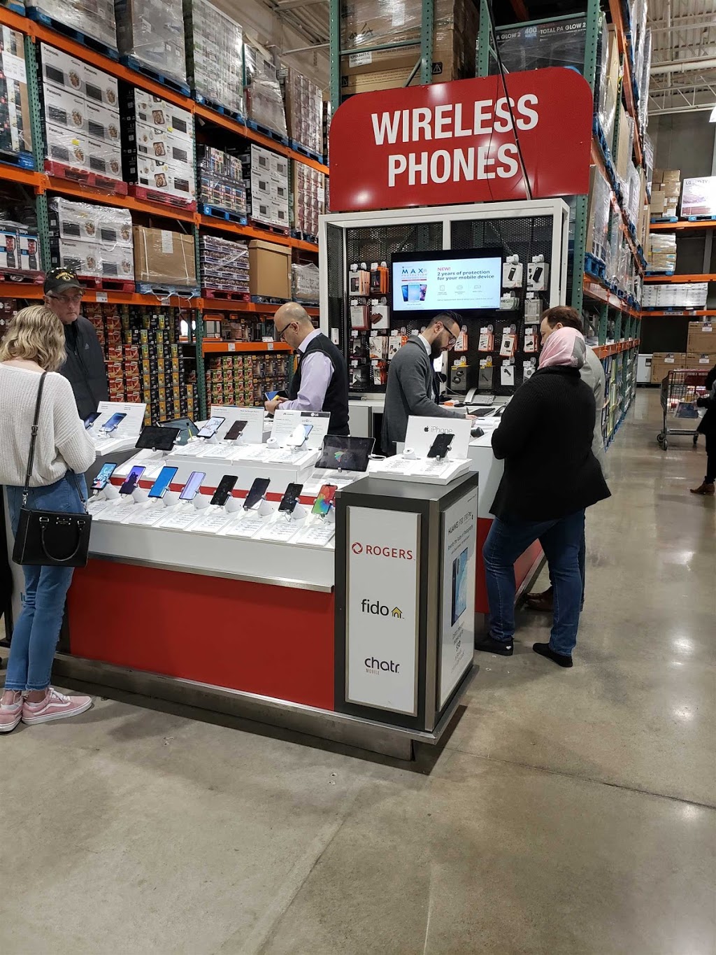 WIRELESS etc. Costco wireless kiosk, 5900 Rodeo Dr, Mississauga, ON