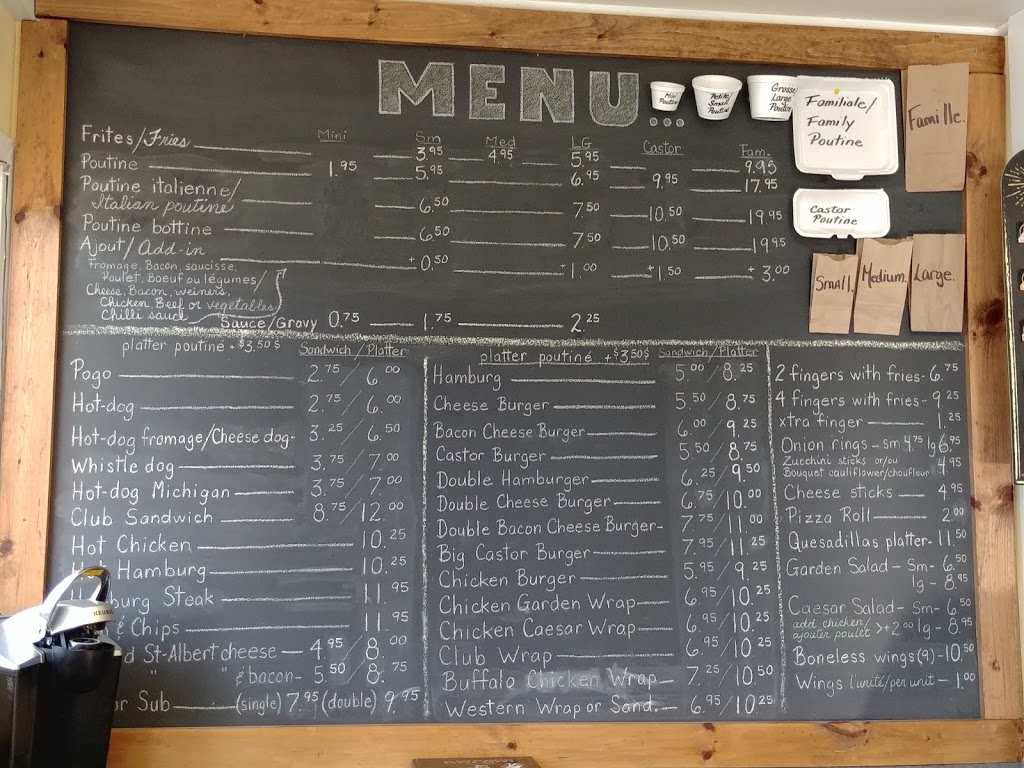 Au PTit Castor | 1066 Notre Dame St, Embrun, ON K0A 1W0, Canada | Phone: (613) 443-0865