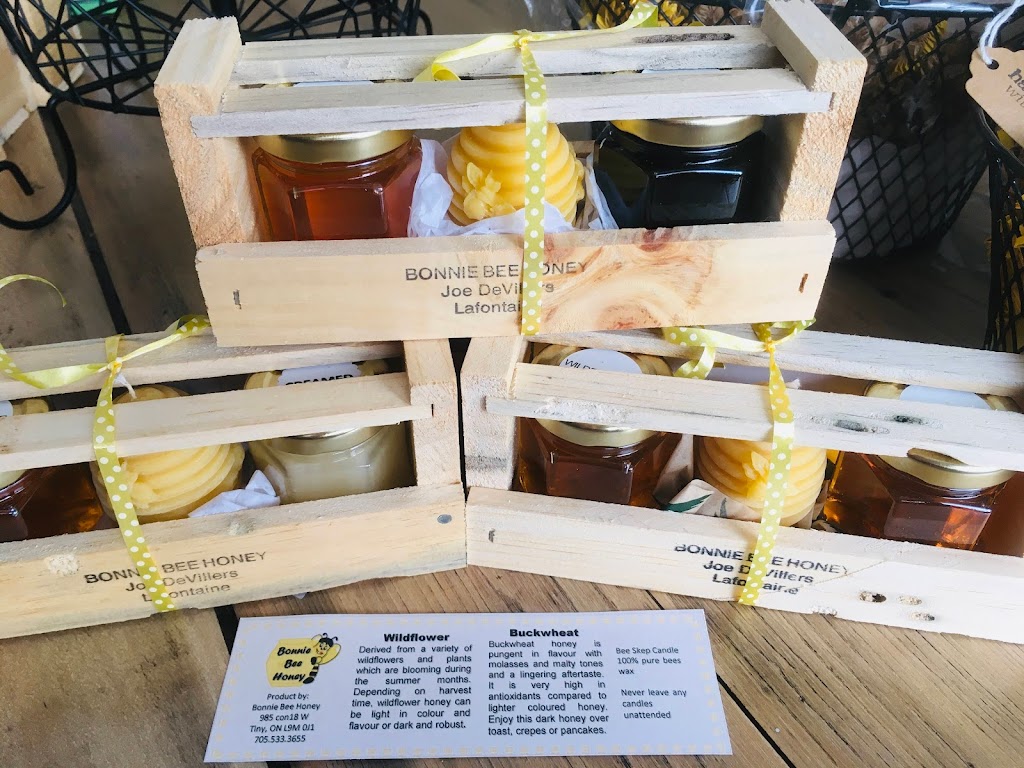 Bonnie Bee honey | 985 concession 18 west, Tiny, ON L9M 0J1, Canada | Phone: (705) 533-3655